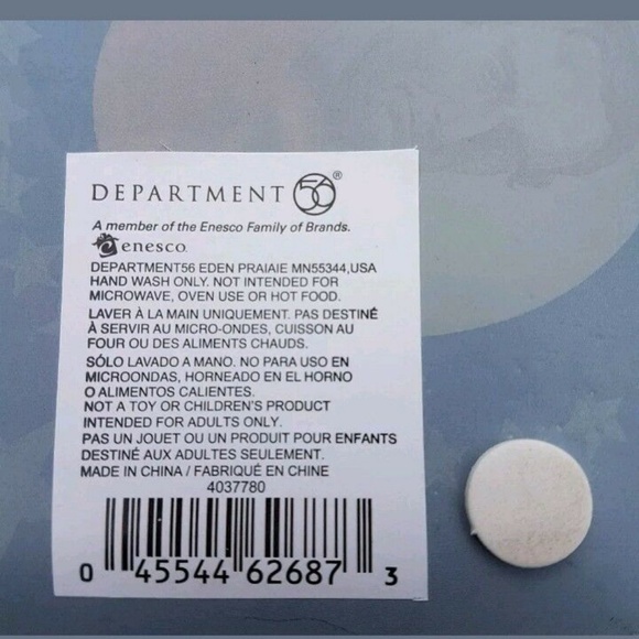 Abe Lincoln USA American Flag Glass Valet Tray Art Department 56 Beard Man NEW - Picture 4 of 6